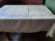 Obrus beżowy 160 na 115