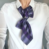 Ozdobny krawat dla kobiet