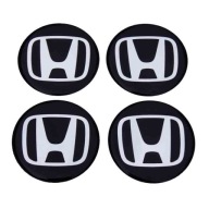Emblemat mały Honda na kołpak 55mm 54mm KOMPLET 4 SZTUKI
