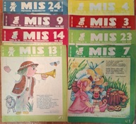MIŚ Przyjaciel najmłodszych 1986r zestaw 8szt