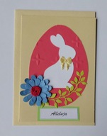 Kartki świąteczne na Wielkanoc ręcznie robione