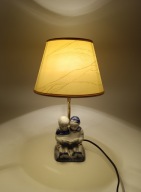 Porcelanowa Lampka nocna - figurka - para czytające wspólnie książkę - 34cm