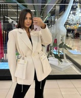 MARYNARKA /PŁASZCZ ROGER ECRU ROZ. S/M