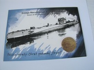 2 zł. polskie okręty okręt podwodny Orzeł blister