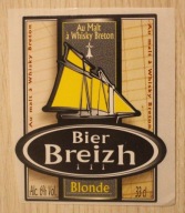 ETYKIETA - NAKLEJKA - Bier Breizh - Blonde
