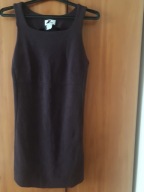 śliwkowa sukienka roz s