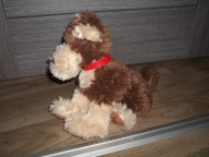 MASKOTKA PIES TERIER NA SMYCZY 25CM PLAY&LEARN