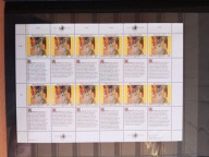 Znaczki Narody Zjednoczone ark -Bloki nr.27... kl ONZ /austria