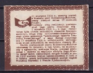 1985 Wydarzenia historyczne na ulotkach Solidorności brązowa 2