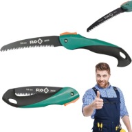 PIŁA OGRODOWA RĘCZNA SKŁADANA TURYSTYCZNA MINI MAŁA STAL WYSOKOWĘGLOWA FLO