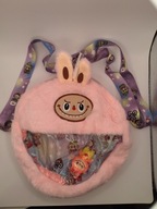 TOREBKA LABUBU Z BRELOCZKIEM NIESPODZIANKĄ DLA DZIECI RÓŻOWA MAŁA