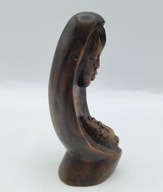 STARA artystyczna rzeźba MATKA wpatrzona w DZIECKO