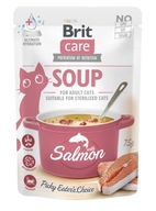 Brit Care Cat Soup With Salmon 75g bezzbożowa zupa dla kota