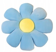 Poduszka pluszowa| Płatek kwiatu| Niebieska| AS