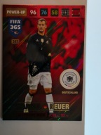Karta panini autograf Niemcy Manuel Neuer Fifa 365 Devensive Rock