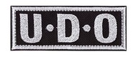 UDO _ U.D.O. ____ ŁATKA, NASZYWKA 4x10cm