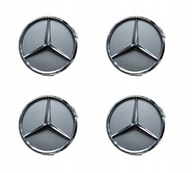 Dekielek Mercedes 75 mm 75mm srebrny mercedes