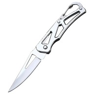 Scyzoryk Kieszonkowy 14 cm Nożyk Brelok do Kluczy - Solidny Nóż Chromowany