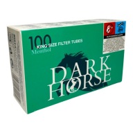Gilza Gilzy Dark Horse KS Menthol Tubki Tutki do Papierosów Miętowe 100 szt