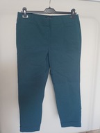 stehmann spodnie materiał strecz 44 46 proste ze średnim stan morski