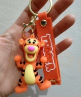 Tygrysek 3D Tygrys Kubuś Puchatek Brelok do kluczy Zawieszka Klips