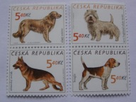 Czechy - psy - Mi. 295-98 ** 2 pary