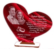 PODZIĘKOWANIA DLA RODZICÓW Z TWOIM FOTO ŚLUB