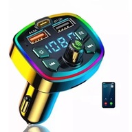 Ładowarka samochodowa Bluetooth Q7 FM Transmiter Bluetooth podwójny USB