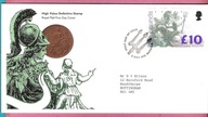 Anglia 1993,FDC Windsor, zn.10GBP definit. Brytania, Mi 30€