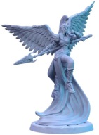 Keeper of Light Angel Anielica Anioł Wojownik Pinup RPG Fantasy Druk 3D