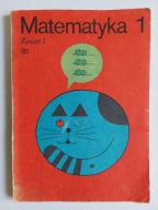 Matematyka dla kl. 1 Cydzik zeszyt 1 - 1985 r.