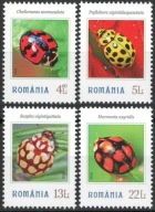 Rumunia 2024 Znaczki ** owady biedronka