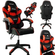 FOTEL GAMINGOWY BIUROWY OBRODTOWY DLA GRACZA 2 PODUSZKI V1PER PRIME3 CGC11