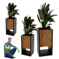 KWIETNIK DONICA DONICZKA STOJAK WOLNOSTOJĄCA KWIATY DOM LOFT STOJĄCA 45 CM