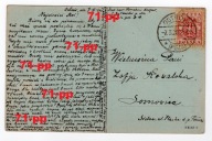 BYTOMSKI PUŁK STRZELCÓW (75 PP) - SKALMIERZYCE OSTRÓW 1920 - KORESPONDENCJA