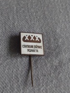CIEKAWA ODZNAKA WPINKA XXX CENTRALNE DOŻYNKI POZNAŃ 74