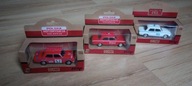 Fiat 125p Milicja, Straż pożarna, Rajdowy 1:43 Kpl. 3 sztuki