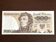 500 ZŁ SERIA AM 1976 RZADKOŚĆ L6