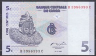 Kongo 5 Centime 1997