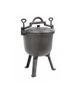 Kociołek stojący ŻELIWNY Garnek Myśliwski 8L Meyerhoff - Emaliowany