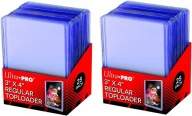 ULTRA PRO TOPLOADER 50 SZT KOSZULKI OCHRONNE OSŁONKI NA KARTY TCG PVC