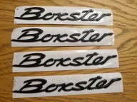 OEM Oryginalna Naklejka Porsche Boxster 982 znaczek czarny mat logo Nowy