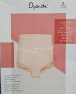 Oyanda majtki modelujące z wysokim stanem i koronką rozm S Nowe