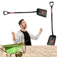 ŁOPATA DO PIACHU Z METALOWYM TZRONKIEM SOLIDNA 125CM HARTOWANA