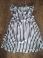 Sukienka r 116 w paski