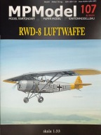 MPModel107 samolot RWD-8 LUFTWAFFE