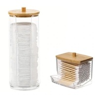 Pojemniki na waciki i patyczki kosmetyczne Pojemniki na płatki kosmetyczne