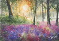 OBRAZ na ścianę AKWARELA oryginał