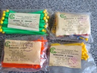 WIDELCZYKI DO PRZEKĄSEK KORECZKÓW szpadki do owoców z PRL Gedania