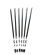 SZPADY NA SZASZŁYKI oryginalne SZAMPURY 70cm-5szt